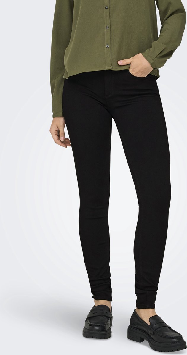 ONLY - ONLBLUSH MID SK 4EVERBLK DNM SOO796 NOOS - Dames - Jeans