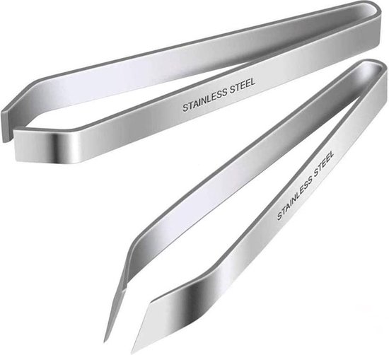 Set van 2 roestvrijstalen keukentangen - 30 cm - Professionele keukentang - Vleestang - Puntig en rond - Voor keuken, reparatie, zeevruchten Set van 2 roestvrijstalen keukentangen - 30 cm - Professionele keukentang - Vleestang - Puntig en rond - Voor keuken, reparatie, zeevruchten