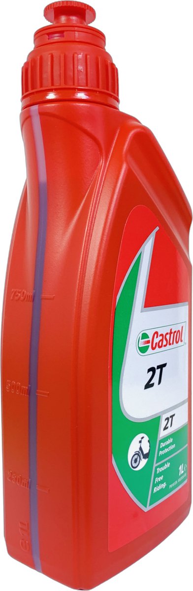Olie Castrol 2T Rood Motorolie - 1 Liter — afbeelding 4