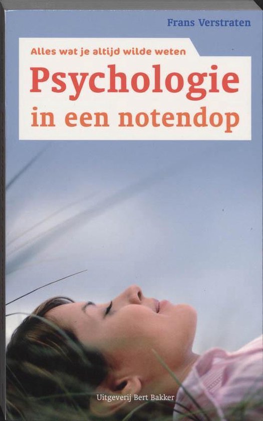 Psychologie in een notendop - cover