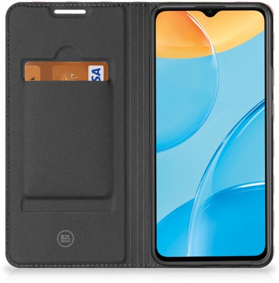 Etui pour smartphone OPPO A15 Etui pour téléphone mignon Zigzag Color