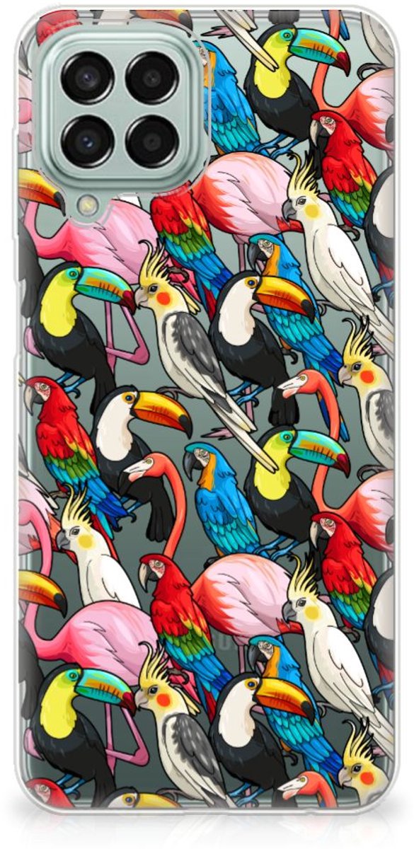 Samsung Galaxy M33 TPU Hoesje Birds