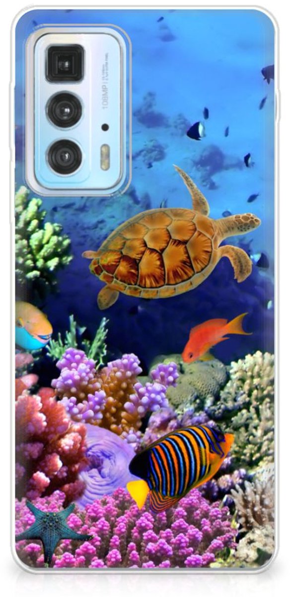 Motorola Edge 20 Pro TPU Hoesje Vissen