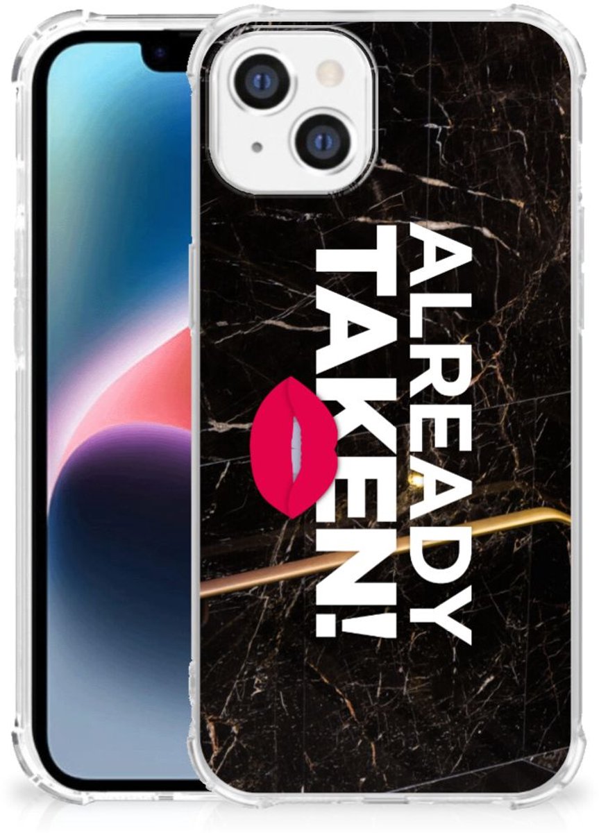 Apple iPhone 14 Plus Telefoonhoesje met tekst Already Taken Black