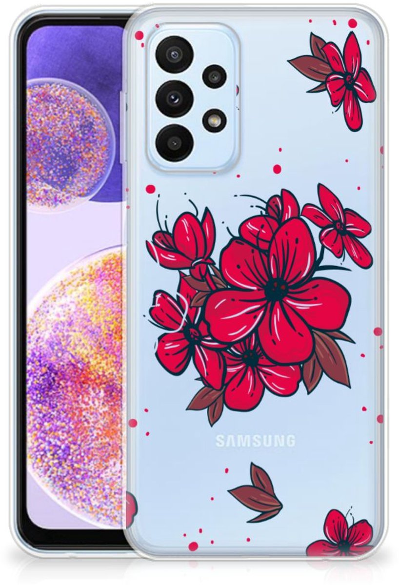 Samsung Galaxy A23 TPU Case Blossom Red