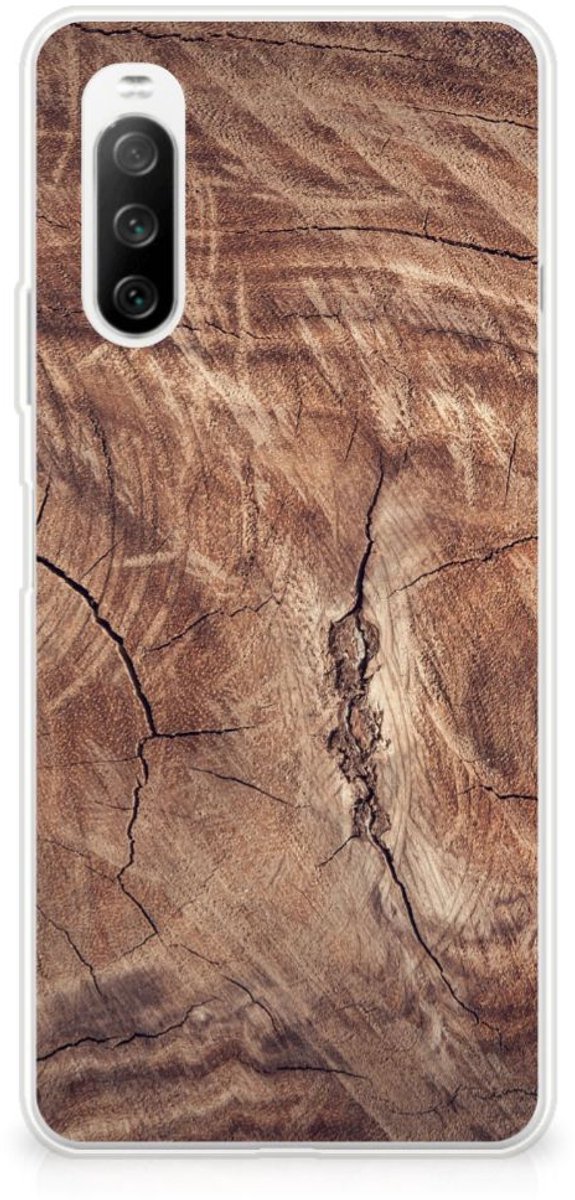Sony Xperia 10 III Bumper Hoesje Tree Trunk