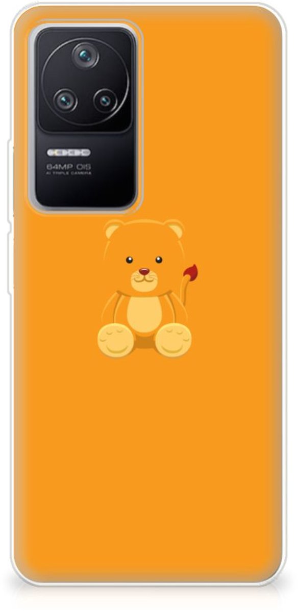 Xiaomi Poco F4 Telefoonhoesje met Naam Baby Beer