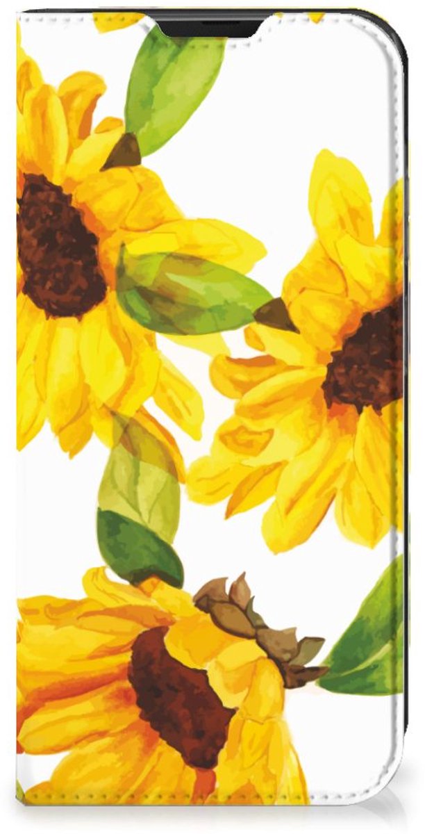 Smart Cover voor Samsung Galaxy Xcover 6 Pro Zonnebloemen