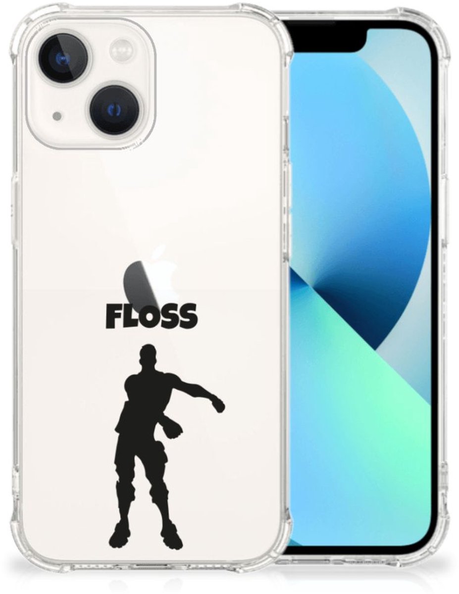 iPhone 13 Stevig Bumper Hoesje Floss
