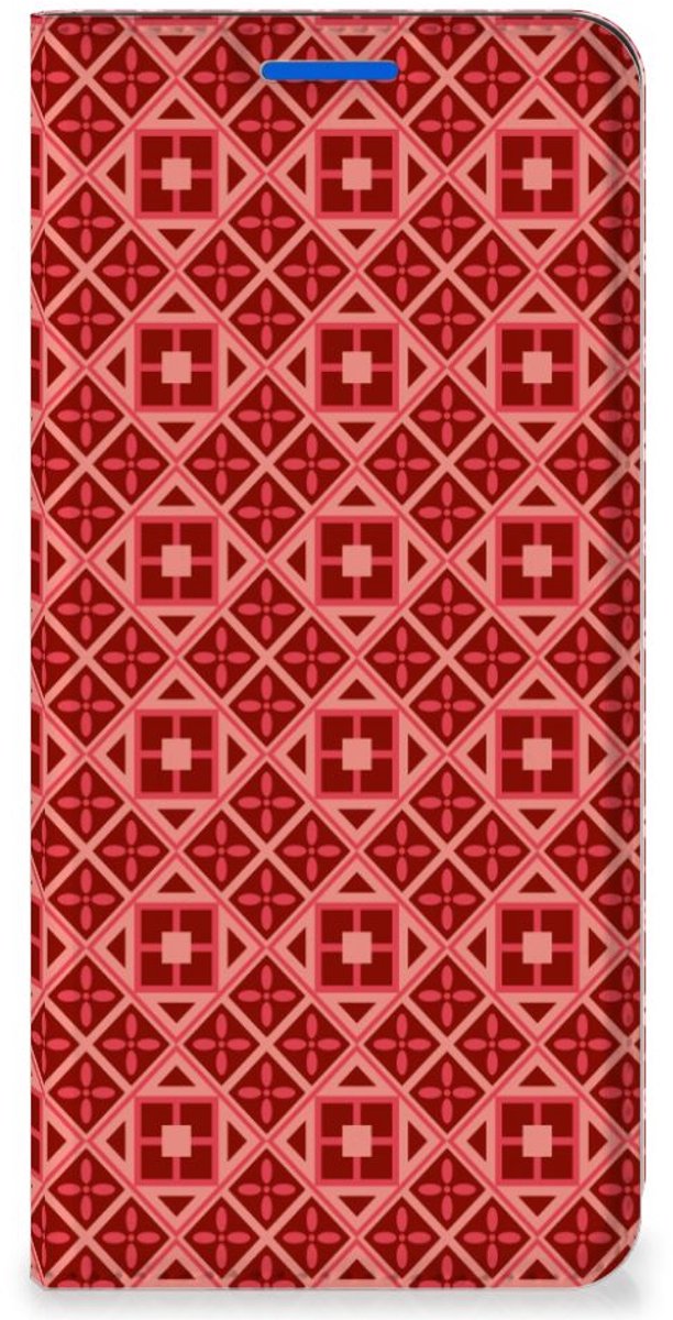 OPPO Reno6 5G Hoesje met Magneet Batik Rood