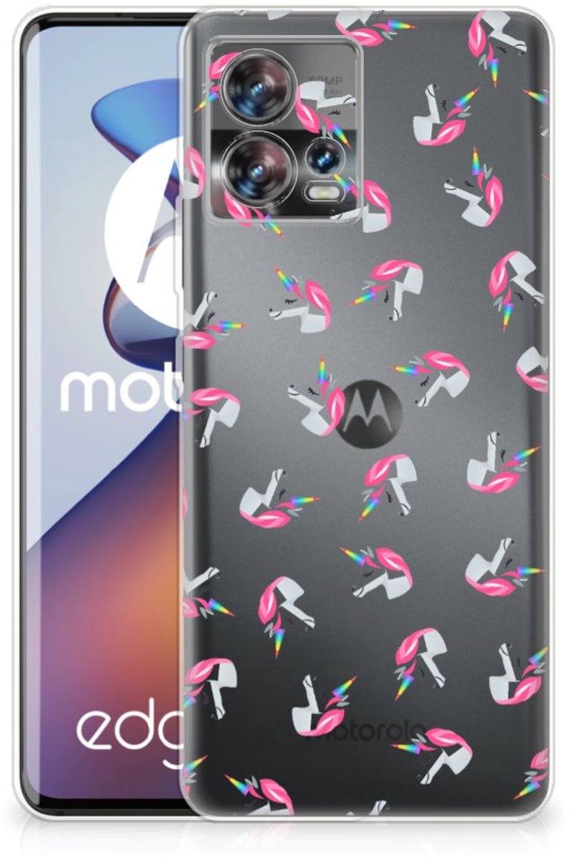 TPU bumper voor Motorola Edge 30 Fusion Unicorns
