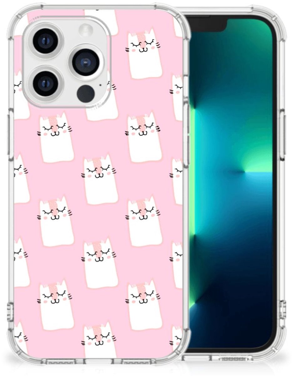 Apple iPhone 13 Pro Case Anti-shock Sleeping Cats