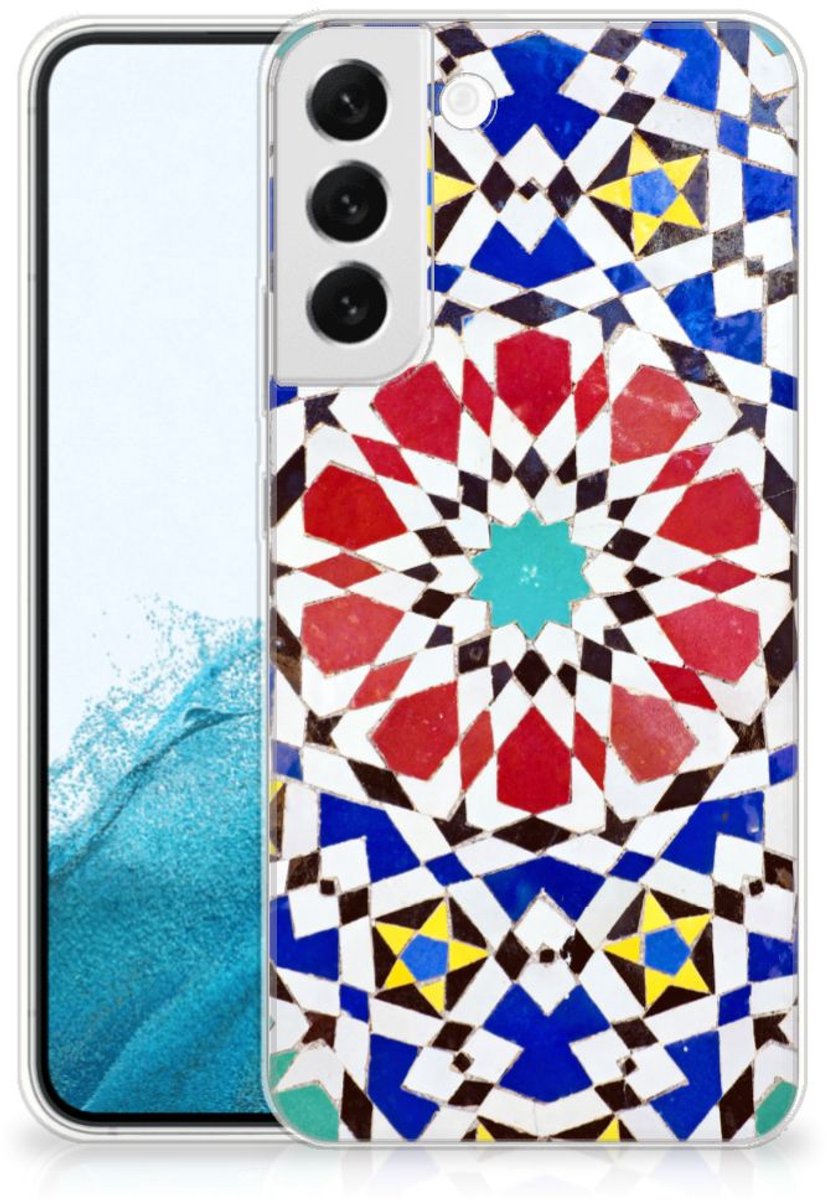 Samsung Galaxy S22 Plus TPU Siliconen Hoesje Mozaïek