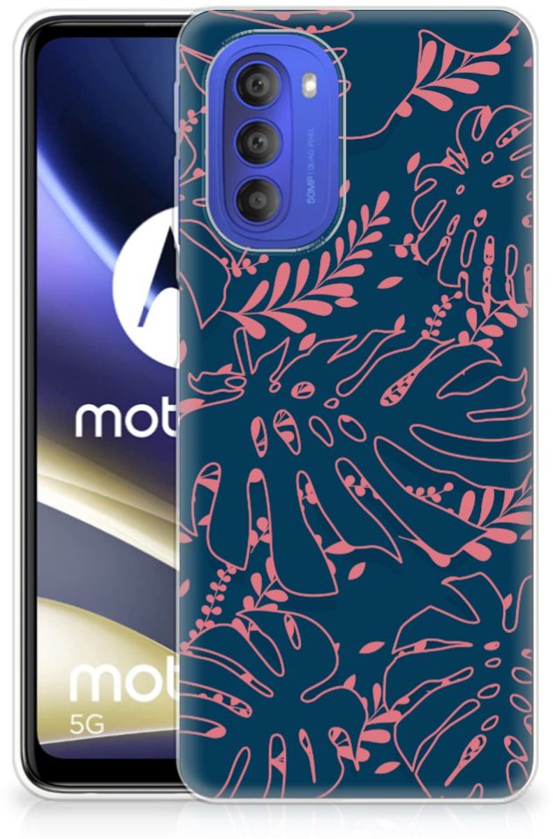 Motorola Moto G51 5G TPU Case Palm Leaves