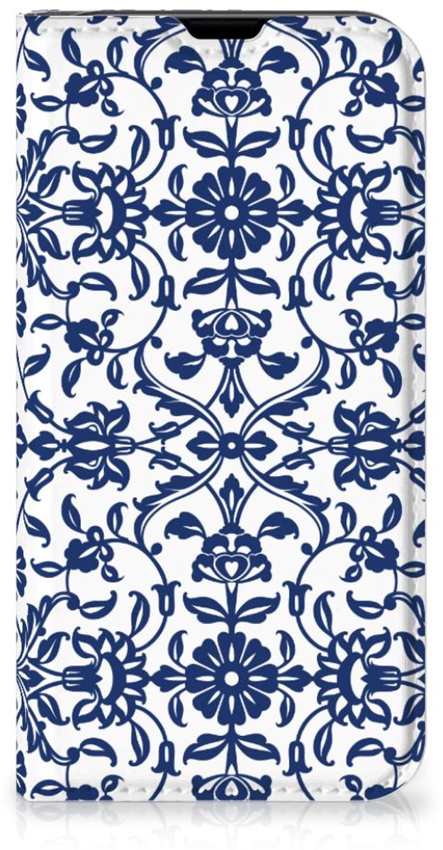 iPhone 13 Mini Smart Cover Flower Blue