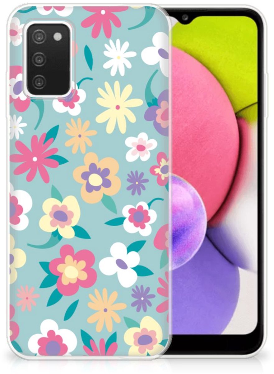 Samsung Galaxy A03S TPU Case Flower Power