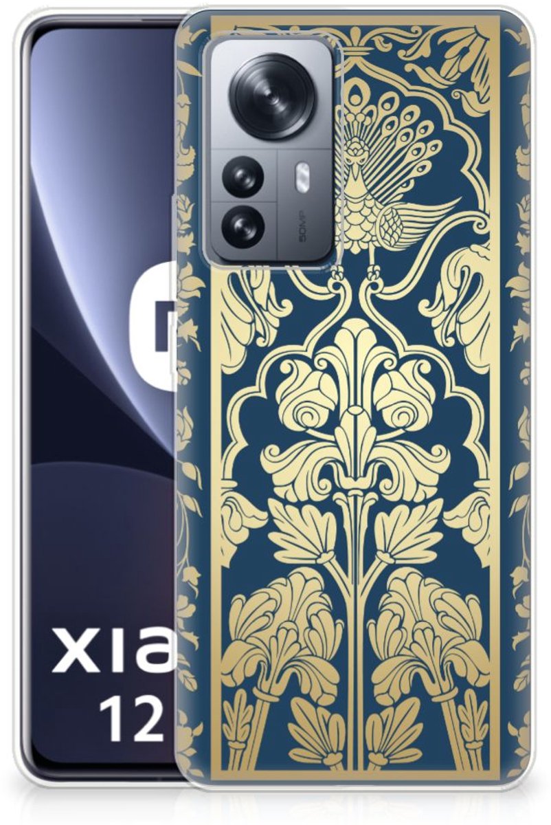 Xiaomi 12 Pro TPU Case Beige Flowers