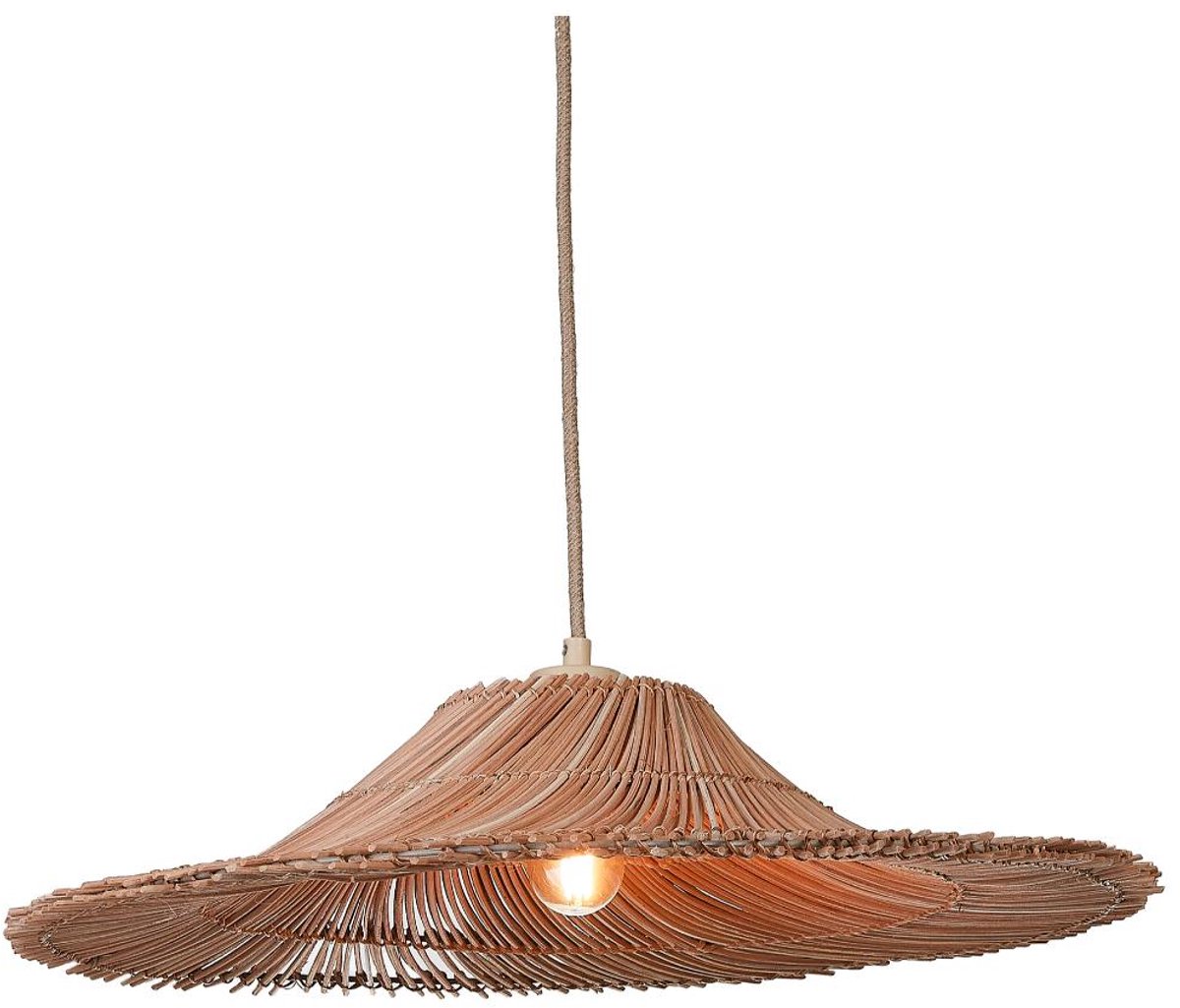 GOOD&MOJO Hanglamp Cancun - Naturel - Ø53cm - Bohemian - Hanglampen Eetkamer, Slaapkamer, Woonkamer