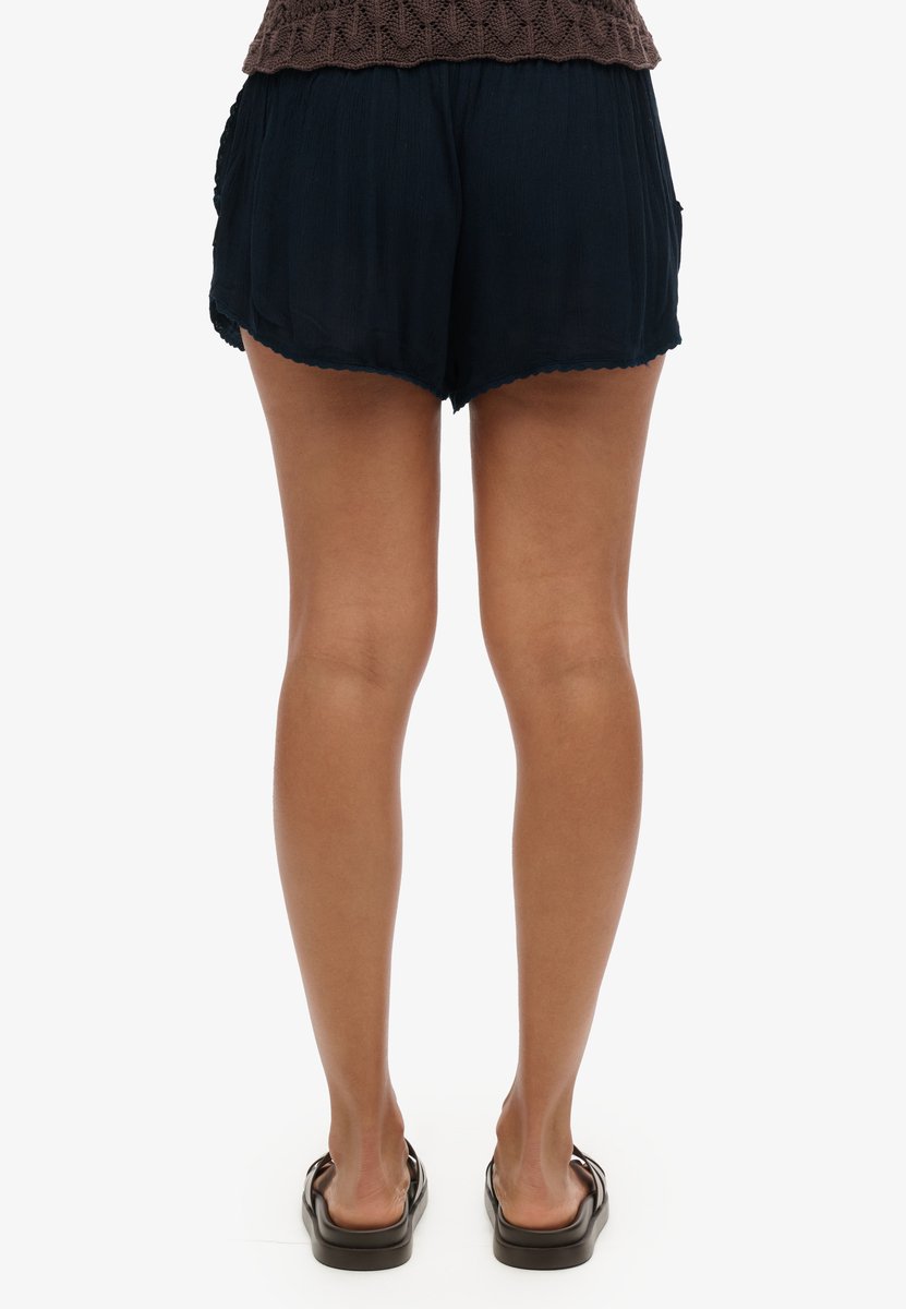 Superdry Strandshort Dames Korte broeken Marineblauw