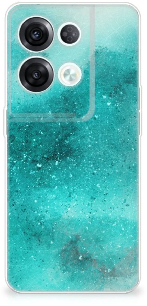Hoesje maken OPPO Reno8 Pro Painting Blue