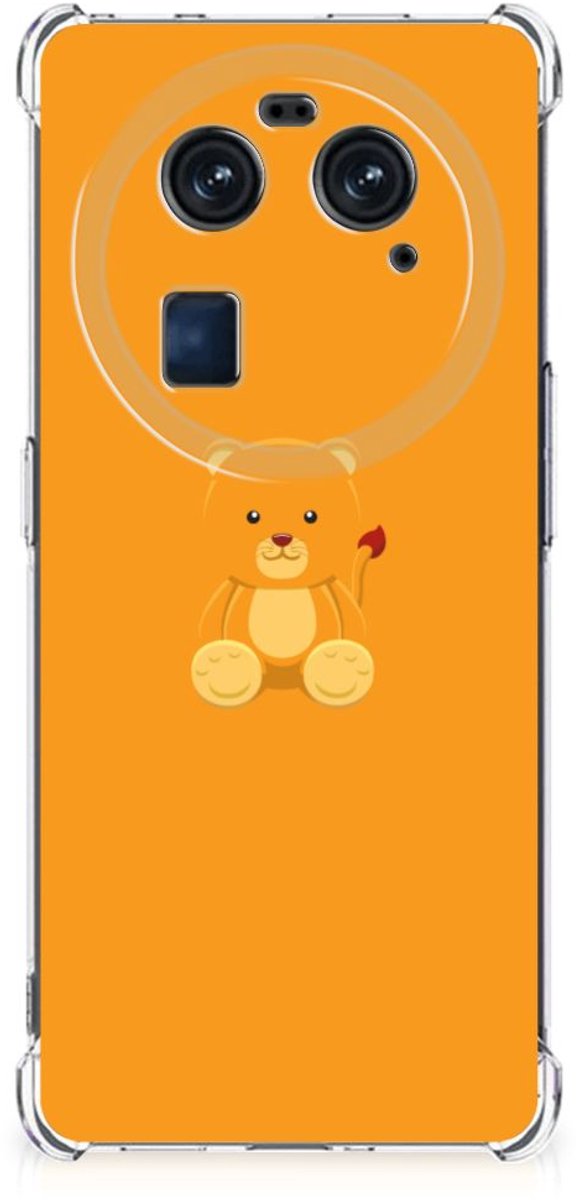 OPPO Find X6 Stevig Bumper Hoesje Baby Beer