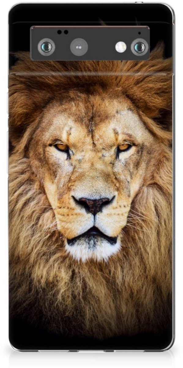 Google Pixel 6 TPU Hoesje Leeuw