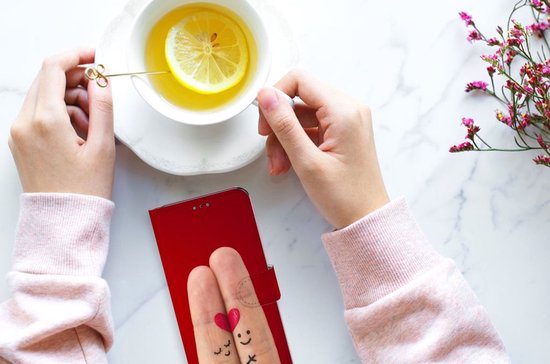 Étui pour téléphone portable Motorola Moto G10 | G20 | G30 Wallet Book Case cadeau pour femme amour