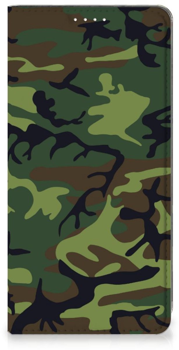 Samsung Galaxy S23 Hoesje met Magneet Army Dark