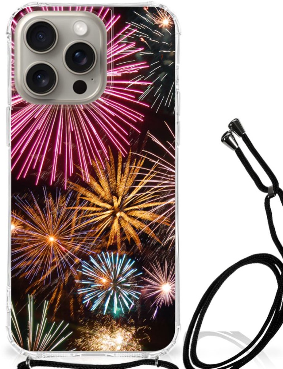iPhone 15 Pro Max Anti Shock Bumper Case Vuurwerk