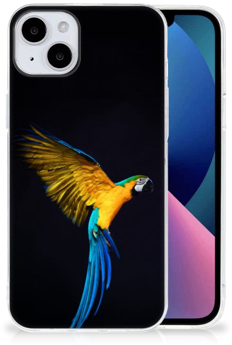 iPhone 15 Plus TPU Hoesje Papegaai