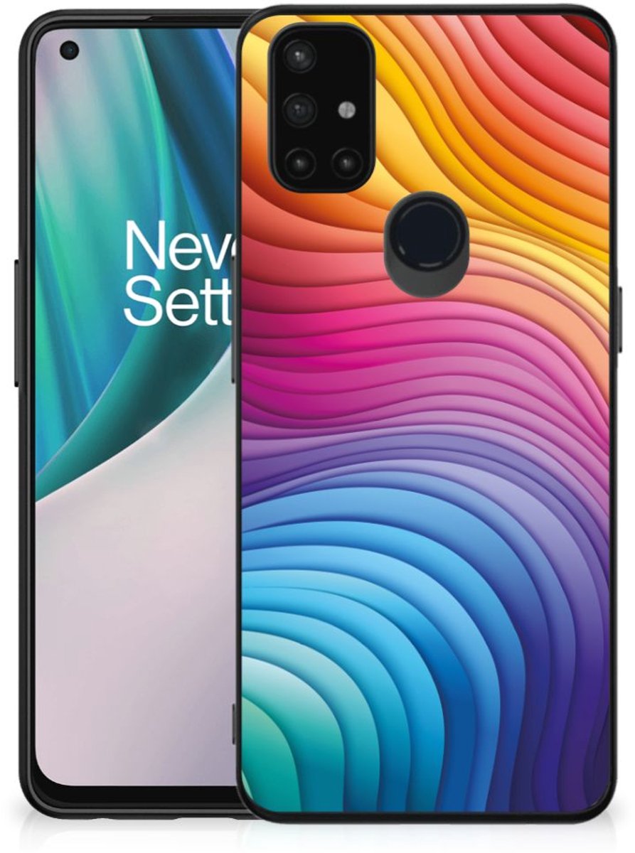 Backcover voor OnePlus Nord N10 5G Regenboog