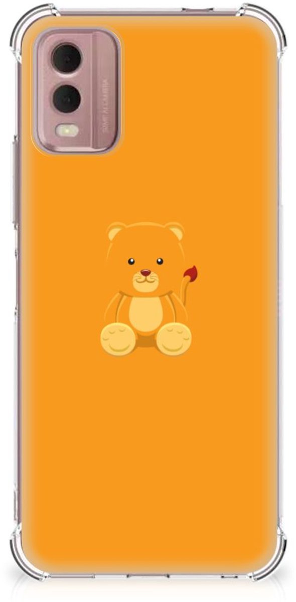 Nokia C32 Stevig Bumper Hoesje Baby Beer