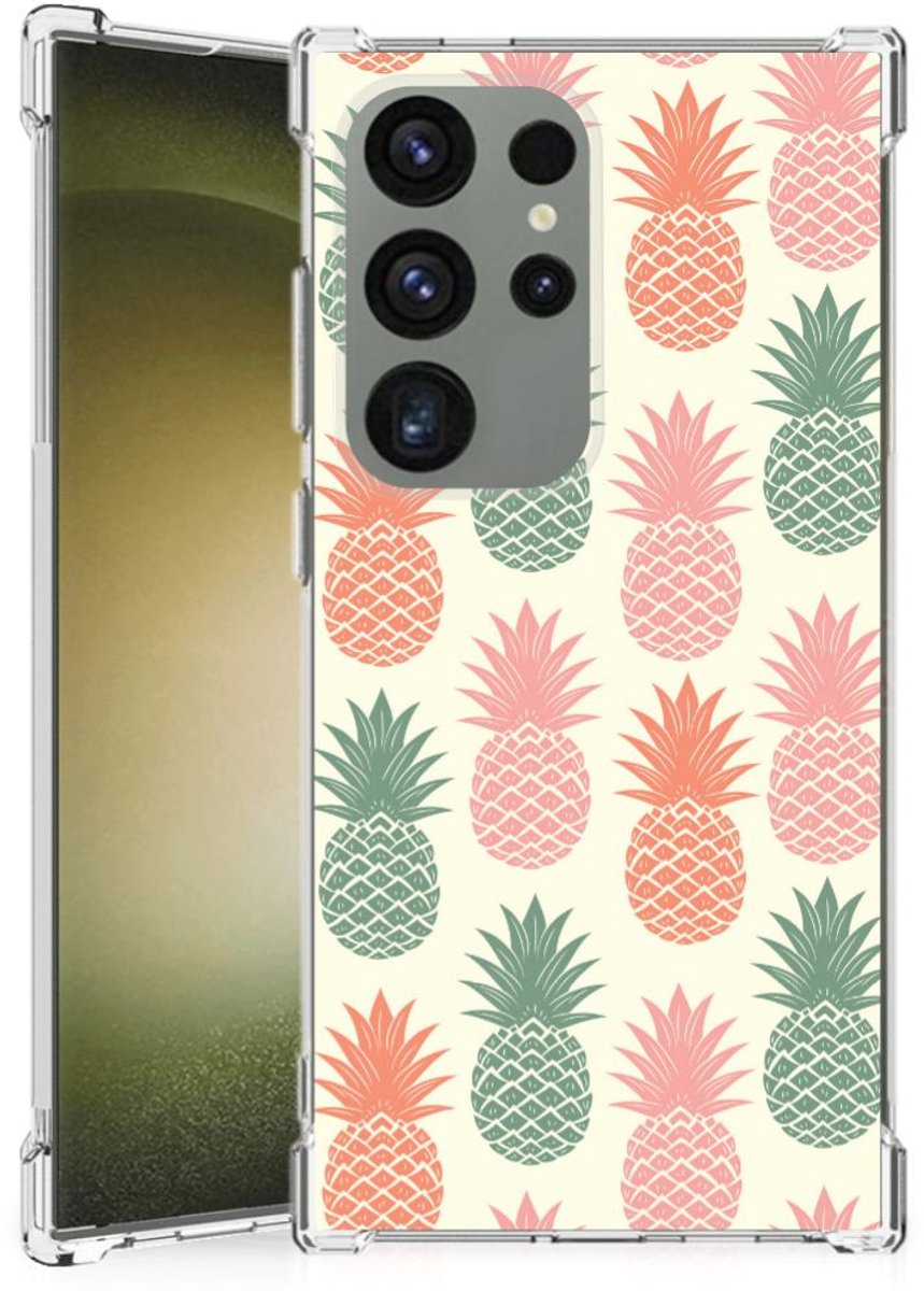 Samsung Galaxy S24 Ultra Beschermhoes Ananas
