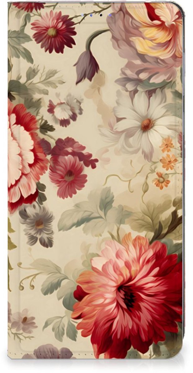 Smart Cover voor Motorola Edge 40 Bloemen