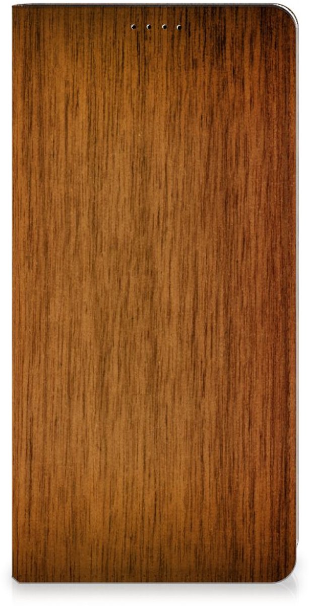 Samsung Galaxy A15 Book Wallet Case Donker Hout