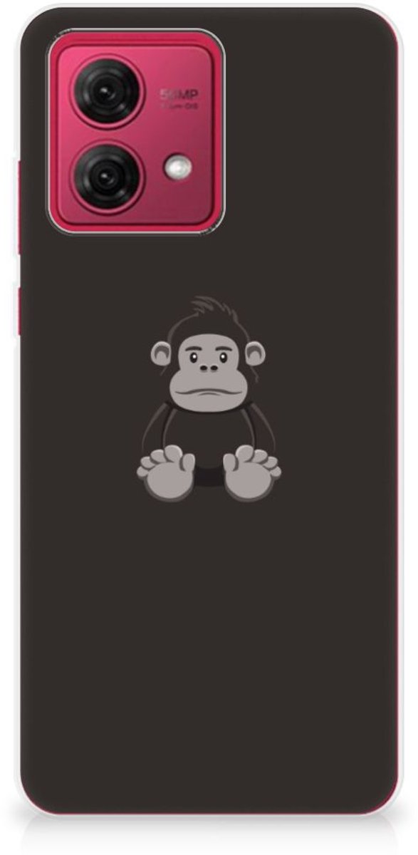 Motorola Moto G84 Telefoonhoesje met Naam Gorilla