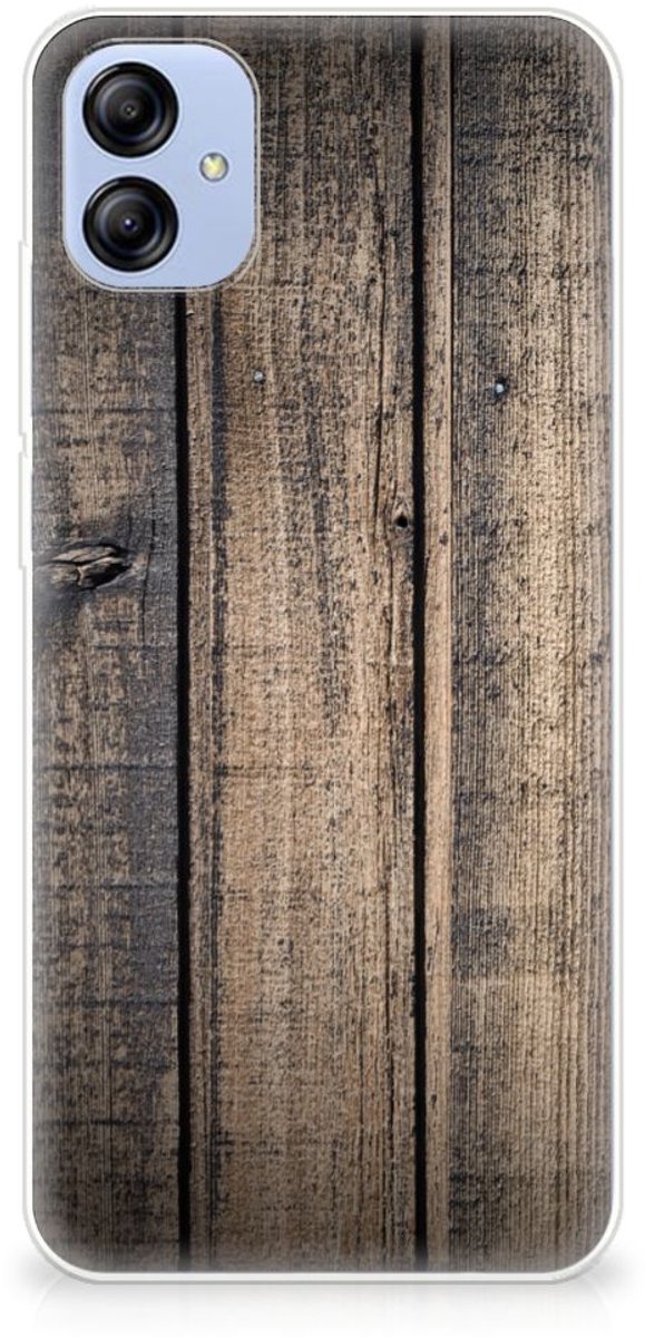 Samsung Galaxy A04e Bumper Hoesje Steigerhout