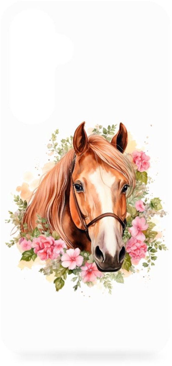 Dierenprint Telefoonhoesje voor Samsung Galaxy A54 Paard