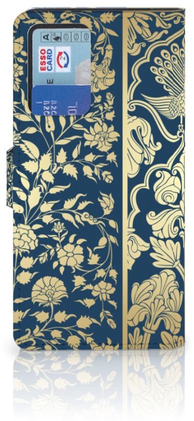 Portefeuille Livre Xiaomi Redmi Note 10 Pro Coque Téléphone Fleurs D'Or