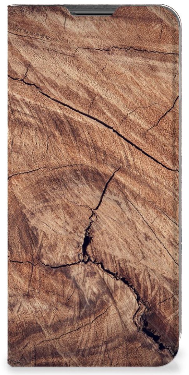 Standcase Hoesje voor Motorola Moto G22 Book Wallet Case Tree Trunk