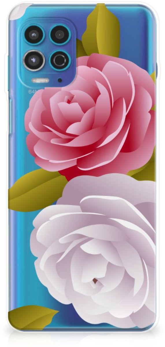 Motorola Moto G100 TPU Case Roses