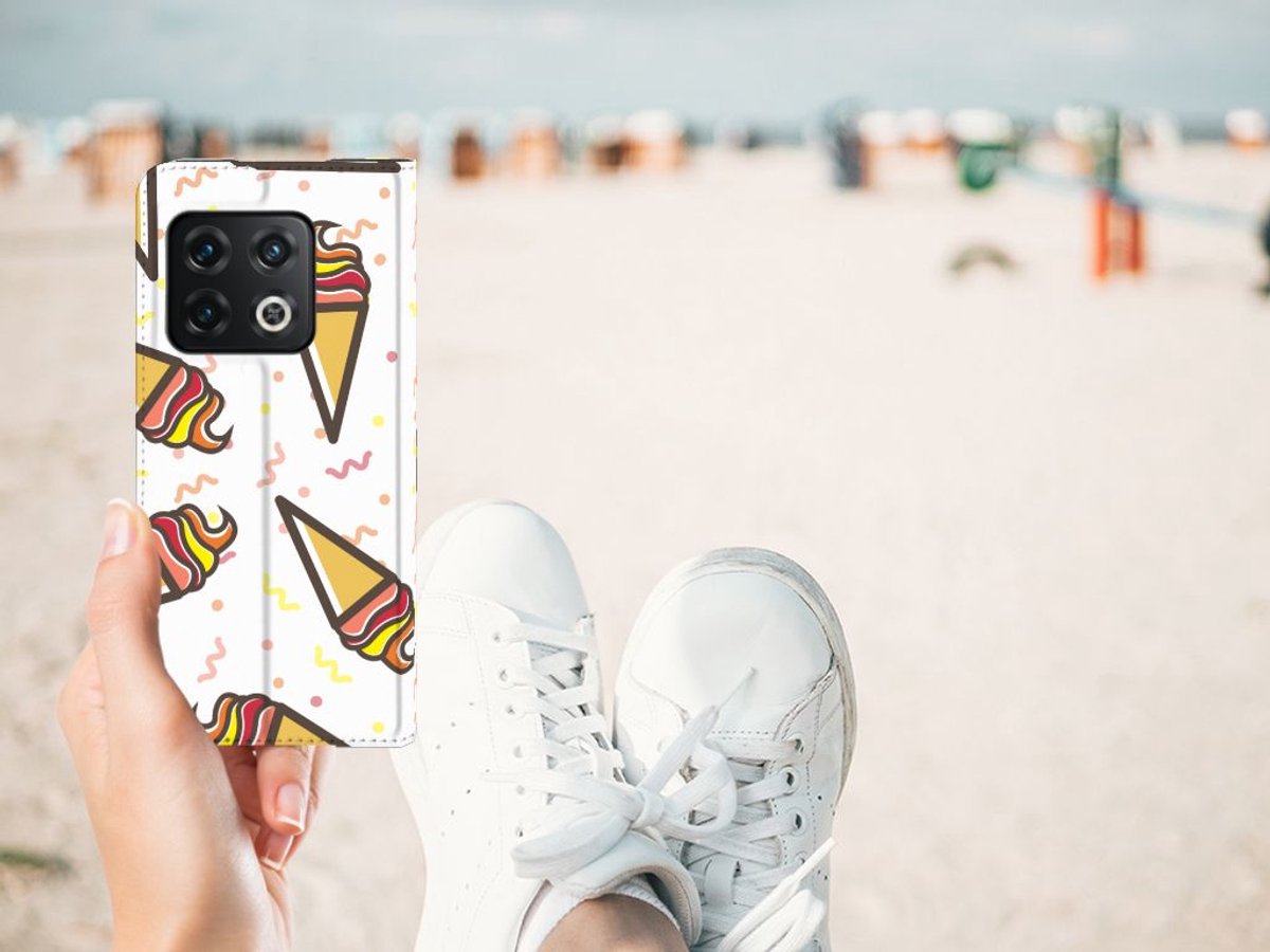 OnePlus 10 Pro Flip Style Cover Icecream
