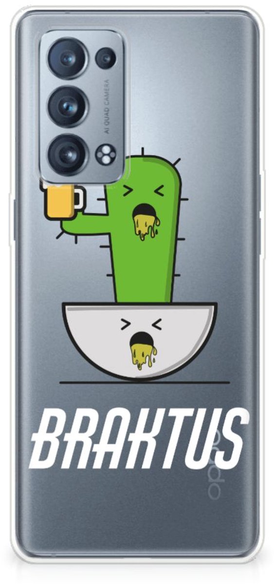 OPPO Reno 6 Pro Plus 5G Telefoonhoesje met Naam Braktus