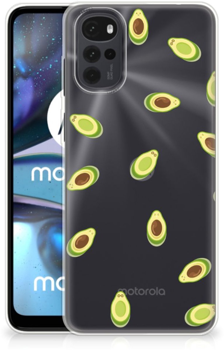Motorola Moto G22 Siliconen Case Avocado