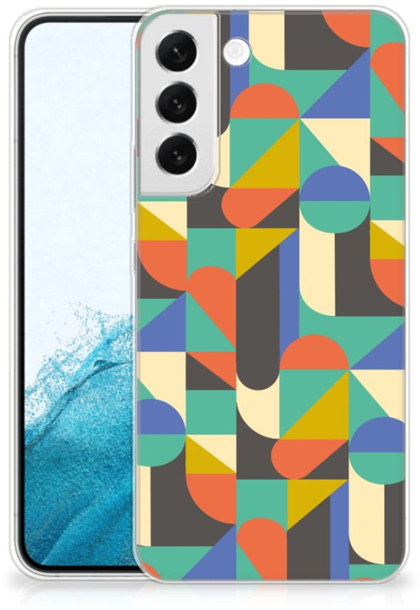 Samsung Galaxy S22 Plus TPU bumper Funky Retro