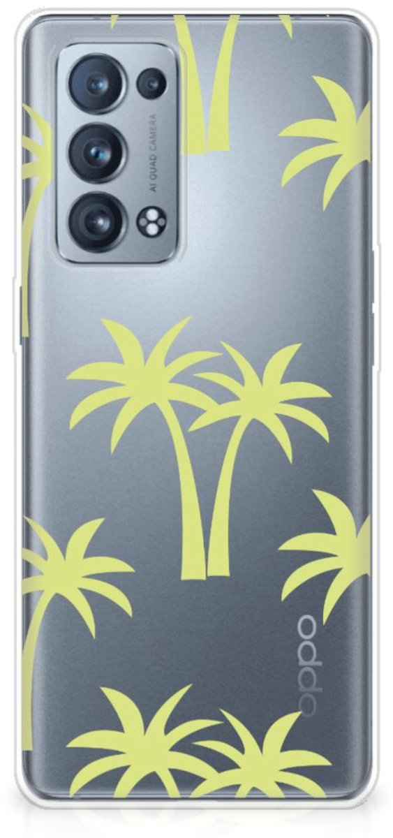 OPPO Reno 6 Pro Plus 5G TPU Case Palmtrees