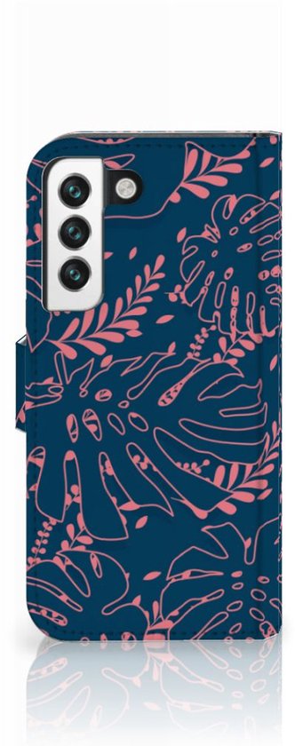 Coque Smartphone Samsung Galaxy S22 Bookcase Palm Leaves