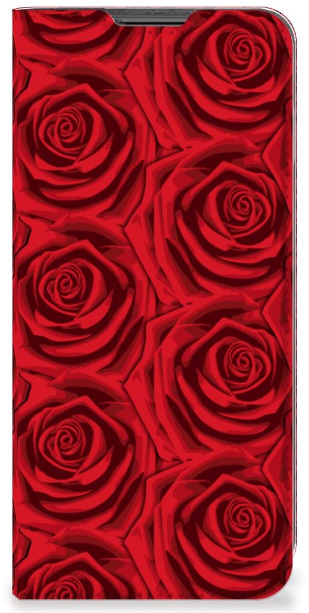 Motorola Moto G22 Smart Cover Red Roses