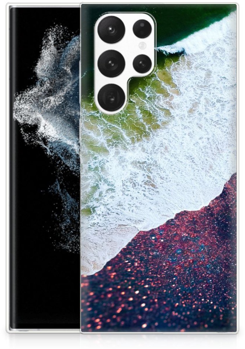 Samsung Galaxy S22 Ultra TPU Hoesje Sea in Space