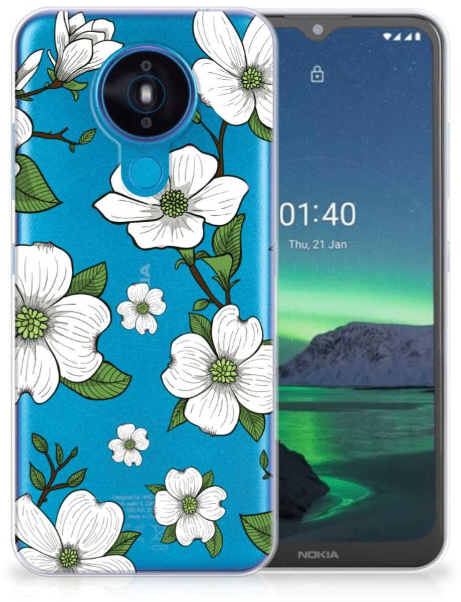 Nokia 1.4 TPU Case Dogwood Flowers